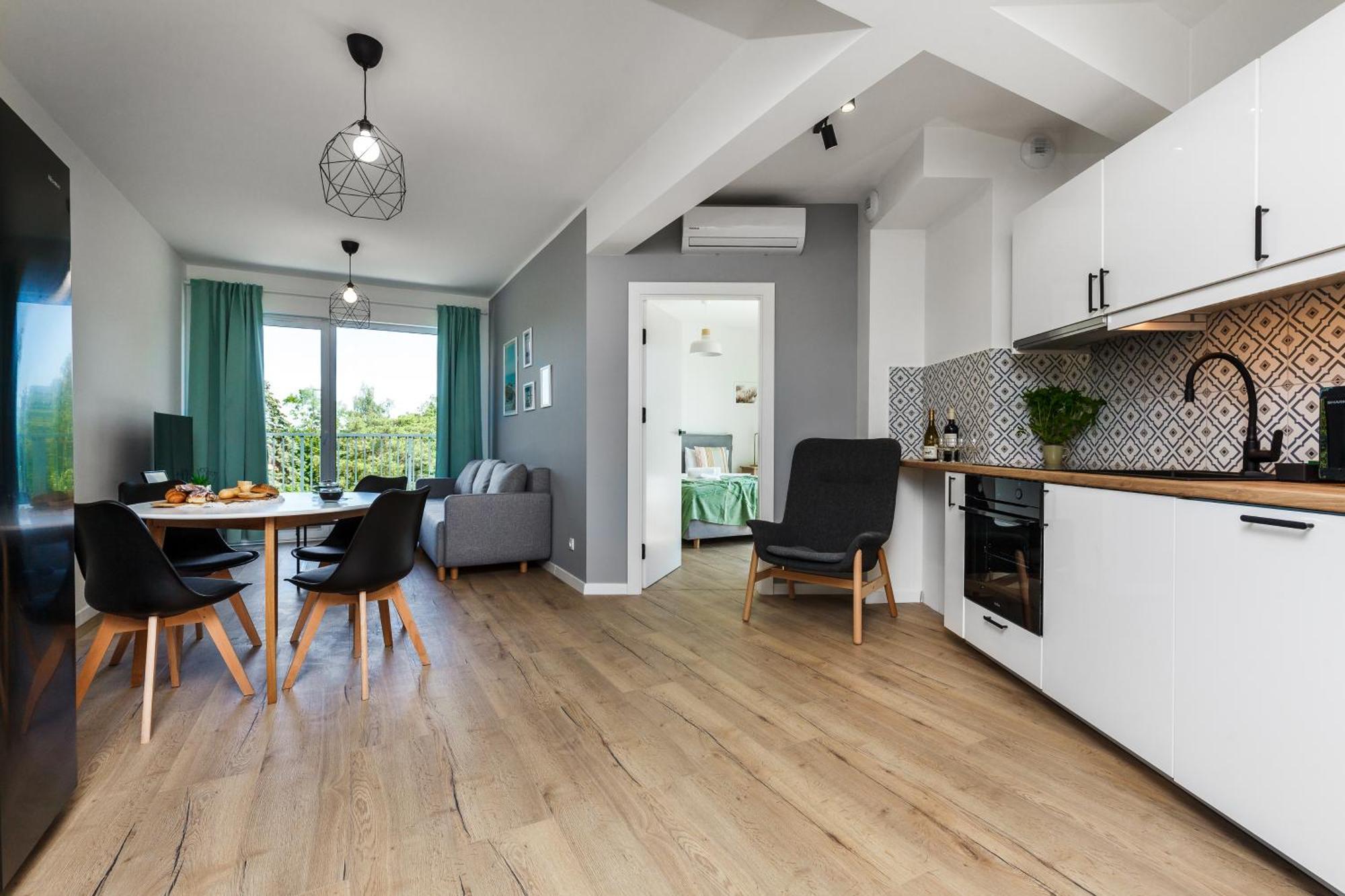 Jastrzębia Góra Apartamenty Pilice الغرفة الصورة